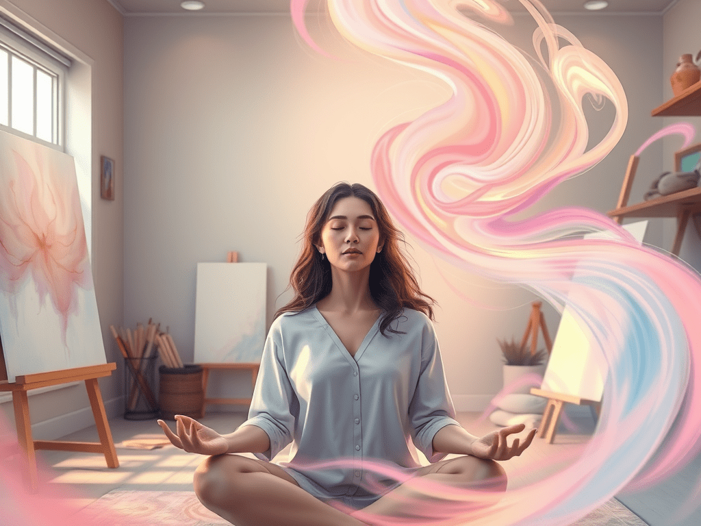 探索內心的療癒：和諧粉彩與催眠治療